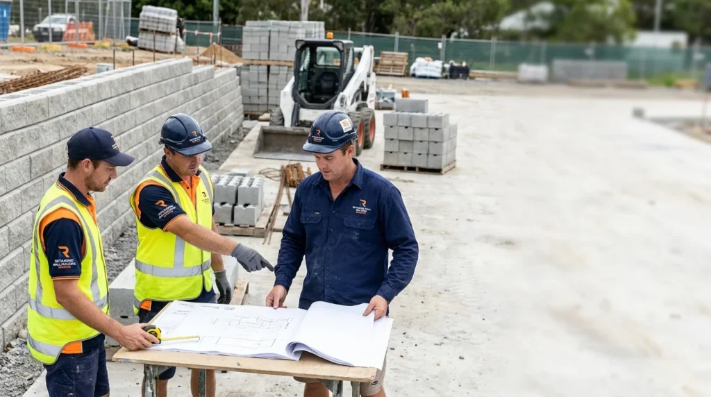 Retaining Wall Builders Brisbane - Commercial 4